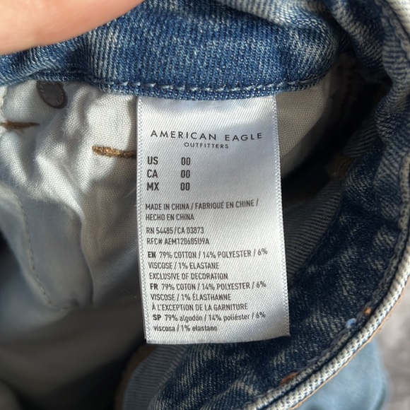 Denim Mom Shorts | American Eagle high rise shorts - Picture 5 of 5